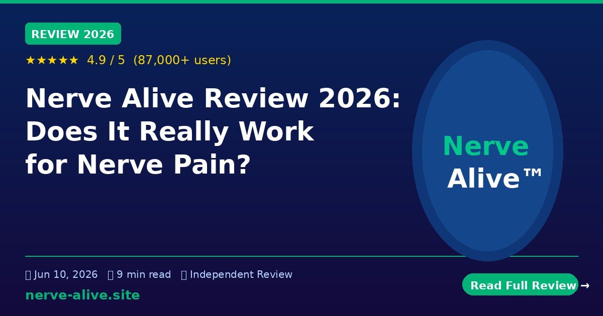 Nerve Alive supplement review 2026 — featured image